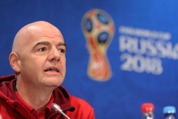 Gianni Infantino, WM 2018, FIFA Präsident