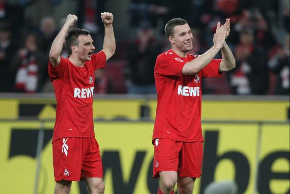 Lukas Podolski, 1. FC Köln, Slawomir Peszko, Lukas Podolski, 1. FC Köln, Slawomir Peszko
